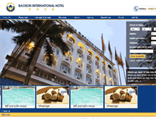 Tablet Screenshot of baosonhotels.com